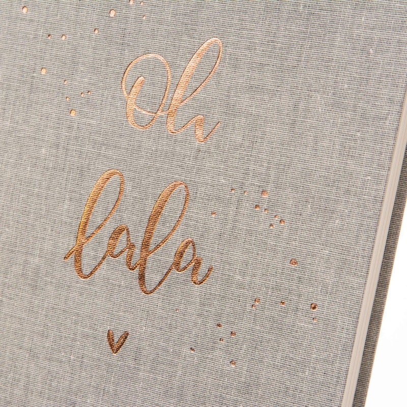 goldbuch Notizbuch Bullet Journal A5, oh lala, 200 Seiten Punktraster