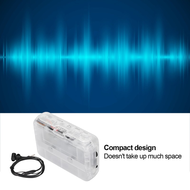 FM Radio Cassette Player Classic Style Multifunction Bluetooth 5.0 Portable
