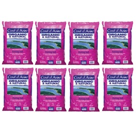Coast of Maine Bar Harbor Blend, 8qt (Pack of 8) Organic and Natural Potting Soil for Houseplants, Flowers, Vegetables, Herbs and Containers