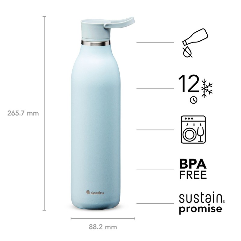 aladdin CityLoop Insulated Flask 0.6 L Sky Blue