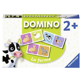Ravensburger Domino La Farm – Educational Game – from 2 Years – 24150