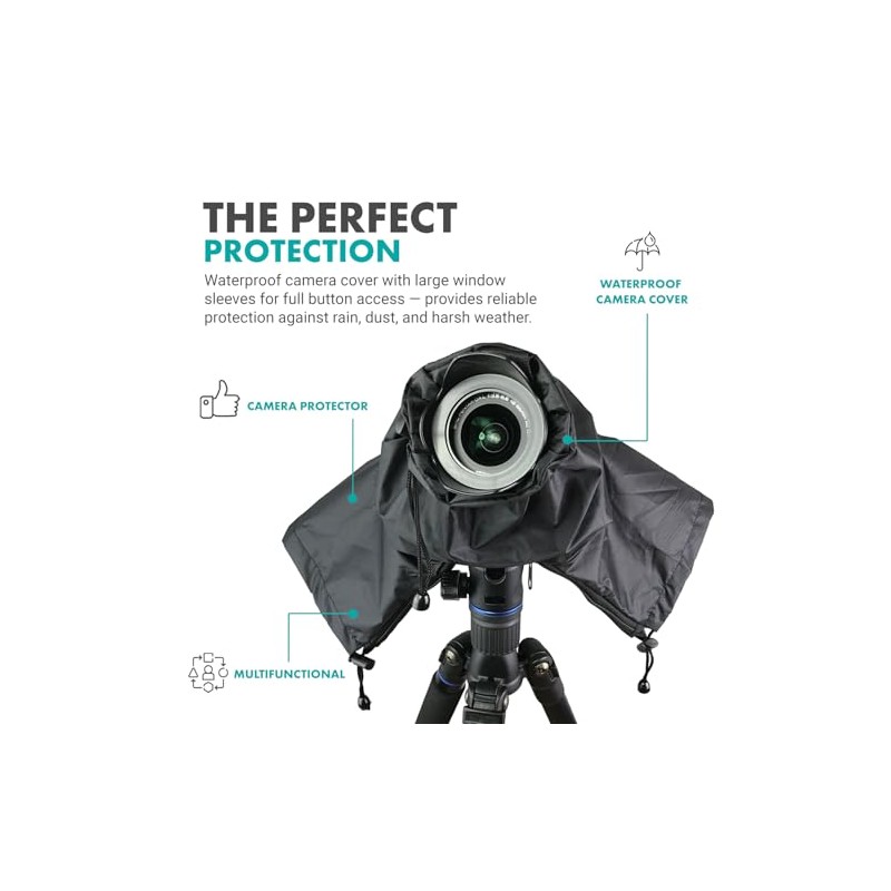 Movo CRC01 - Funda Impermeable de Nailon para cámara con