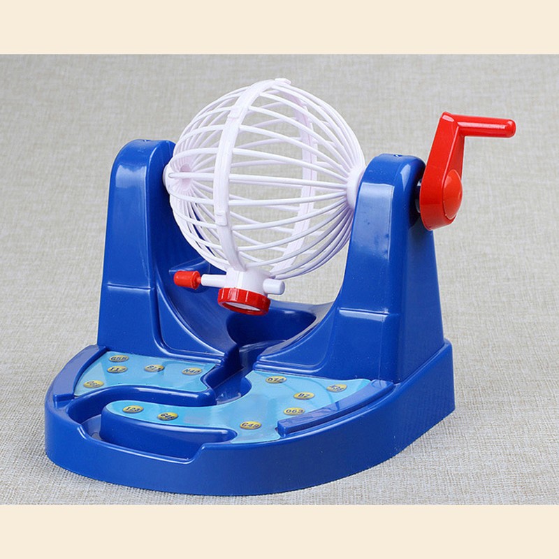 Bingo Game Console Simulative Lottery Machine Parent Child Educational Toys