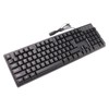 Keyboard Colorful Light Stable 104keys Suspended Keycap Wired Mechanical Gaming