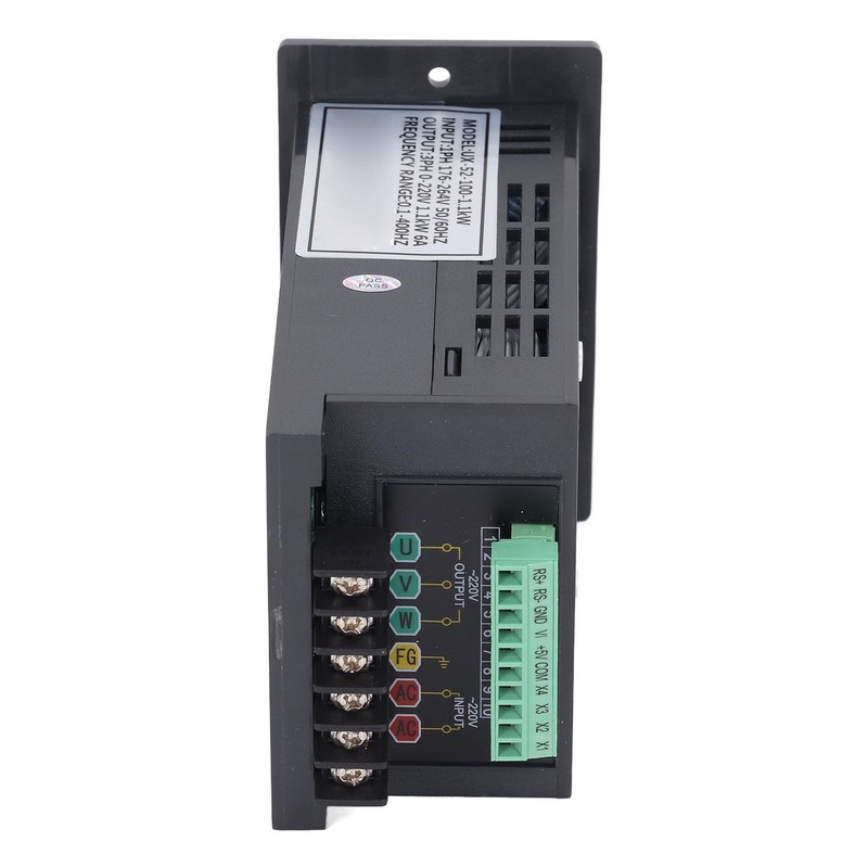 1.1kW Mini Motor Inverter Variable Frequency Drive Converter 1PH 176‑264V