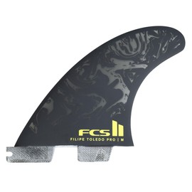 FCS 2 FT PG Tri-Fin Set Black-Acid L