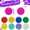 850 Pcs Loose Sequins Bulk, 20 mm Glitter Sequins Flat