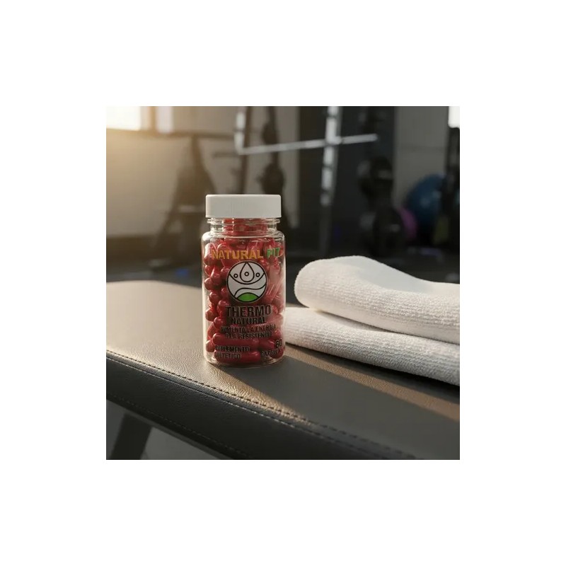 Termogenico Natural Fit 60pz Quemador De Grasa