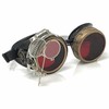 Enjoy Your Steampunk Victorian Style Goggles with Compass Design, Rose