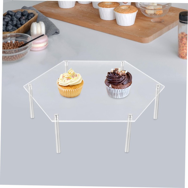 LABRIMP 1 Set Cupcake Display Stand Elegant Dessert Riser for