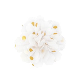 PLH Medium Gold Dot Puff Hair Clip