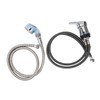 Shampoo Bowl Faucet 70cm Pipe 120cm Soft Hose Shampoo Bed