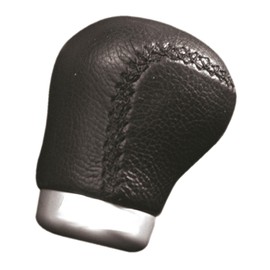 Carpoint 2512790 Gear Lever Knob Leather Black
