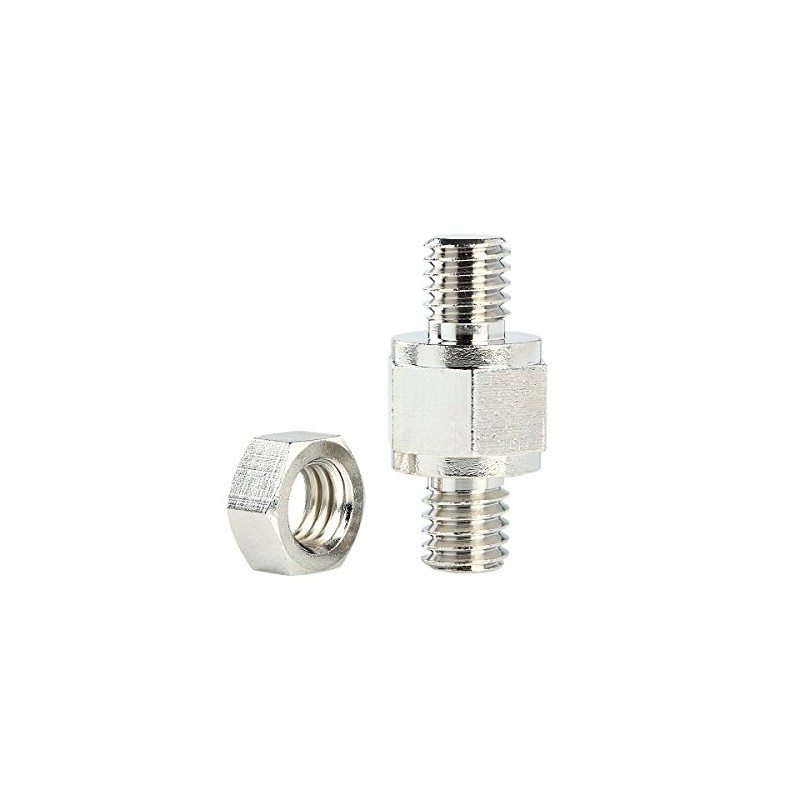 2pcs Standard Side Post Battery Terminal 3/8 16 Stud Extender