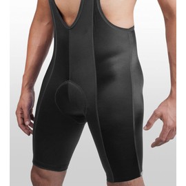 Aero Tech Designs | Men's Top Shelf Cycling Bib Shorts | Black | Medium | Short Inseam