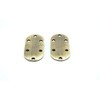 Butler Tray Hinge, 2 7/8" X 1 1/2" Solid Brass,