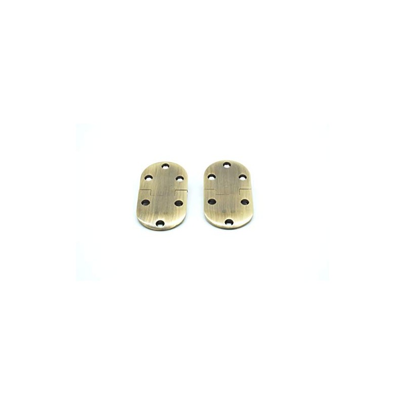 Butler Tray Hinge, 2 7/8" X 1 1/2" Solid Brass,