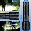 taoquwe Rechargeable LED Flashlights High Lumens, 99,000 Lumen Super Bright