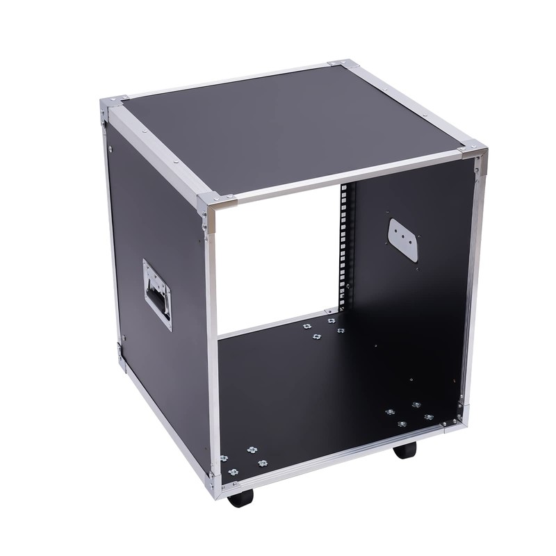 YIYIONCE 12U Portable Network Server Rack Rolling Network Rack Computer