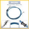REPAIROCK 66.93" Length 10mm ID Motorcycle Hydraulic Brake Line Oil