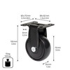 WAGNER Design - 3C - Fixed Castor / Apparatus /