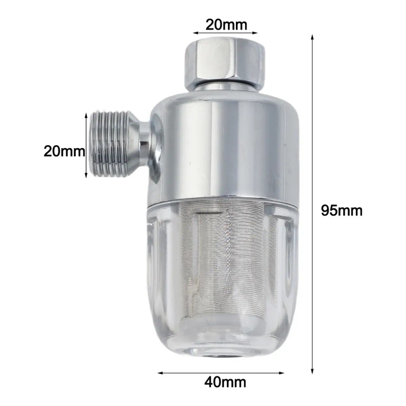 Filtro De Agua Para Ducha De Para Acero Inoxidable Aquapure