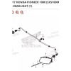 Aftermarket 2015 HONDA PIONEER 700 SXS LED HEADLIGHT Conversion KIT
