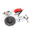 Electric Starter Motor Kit Flywheel Fits HONDA GX390 13HP Electric