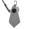 PATIKIL 5.5"x5.5" Magnetic Golf Towel with Wire Cleaning Cloth, Microfiber
