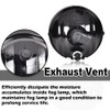 ALLGOOD Fog Lights w/Bulbs, Compatible with Toyota Tacoma 2005-2011/Sequoia 2008-2015/Tundra