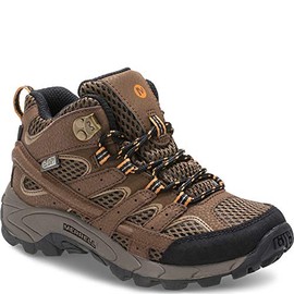 Merrell Moab 2 MID WTRPF Hiking Boot, Earth, 3.5 US Unisex Big Kid