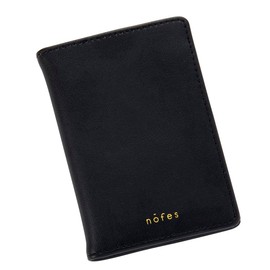 Raymei Fujii GLP1110B Card Case Nofesu with Card Holder, Pass Case, Geometry Black