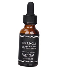 Healeved Bottle of Nourishing Male Whiskers Oil for Daily Beard Care Beard Growth Oil Thickens Facial Hair Lightweight Formula for Travel Use for Men Grooming