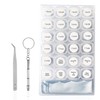 NESHEXST Eyeglass Screws Set with Precision Screwdriver Stainless Steel Nuts