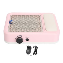 2 in 1 Nail Dust Collector Powerful Nail Vacuum Fan  Dust Extractor with Reusable Filter for Nail Salon