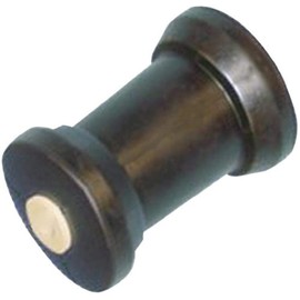 C.H. Yates Rubber 5244-105EC 5" Super Heavy Duty Marine Keel Roller with 5/8" Shaft