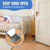 Heavy Duty Door Stopper Wedge - 2 Pack Widened Door
