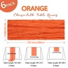 6 Pack Orange Easter Cheesecloth Table Runner 10Ft Gauze Cheese
