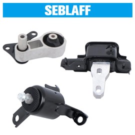 SEBLAFF 3PCS Engine Motor and Trans Mount Set Replacement for Fiesta 1.6L L4 2011 2012 2013 2014 2015 2016 2017