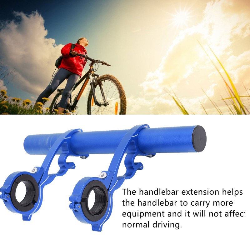 20CM Bike Handlebar Extender Bicycle Aluminum Alloy Handlebar Extension Bracket