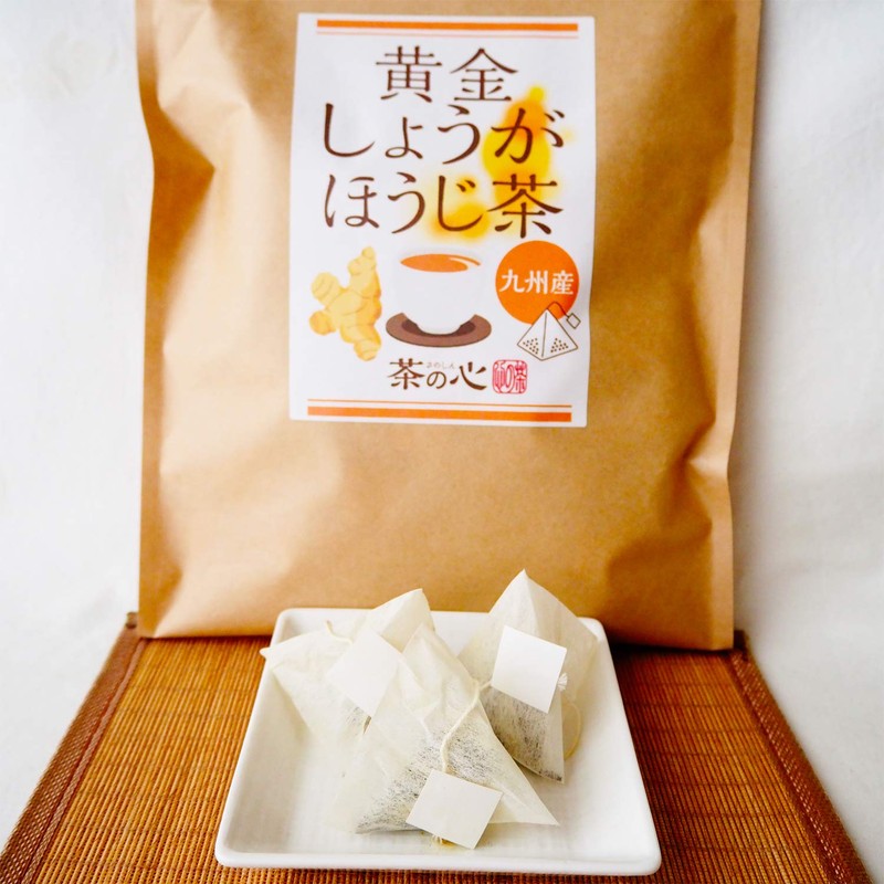 Chanokokin Kyushu Golden Ginger Roasted Tea 0.07 oz (2 g)