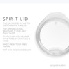 Simple Modern Spirit - Vaso de vino con tapa (355