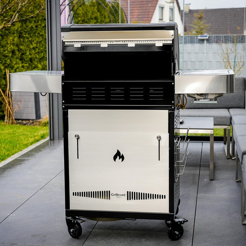 Grillrost.com Das Original Wind Deflector Suitable for Rösle Videro G3