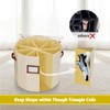 Farafox Round Shoe Organizer - Closet Shoe Basket for Entryway