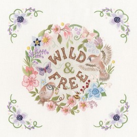 Bothy Threads Creative Embroidery Kit - Wild and Free