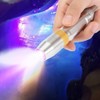 3Colors Ultra Violet UV White Yellow Flashlight Torch Lamp Handheld