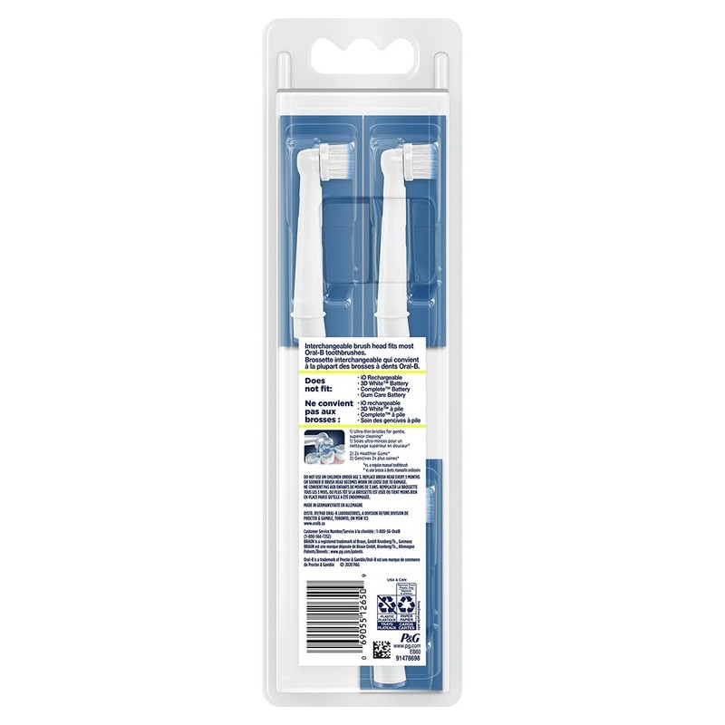 Oral-B Gum Care Replacement Brush Heads for an Oral-B Electric