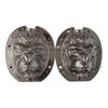 Gorilla pumpkin mold for growing gorilla shaped pumpkin and watermelon