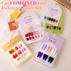 Double Rhythm 28Pcs 0.5Oz Gel Nail Polish Set Same Color
