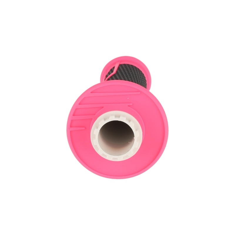 ProTaper Clamp-On Grip System "Half Waffle" Neon Pink for Quick
